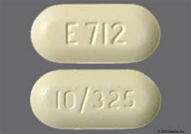 PERCOCET 10-325MG E712 (COMES IN LOOSE)